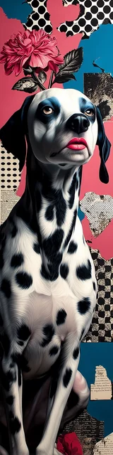 Free dog bookmarks featuring a human face weird dog bookmark